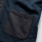 FDMTL | SWEAT S/S CARDIGAN  { NAVY