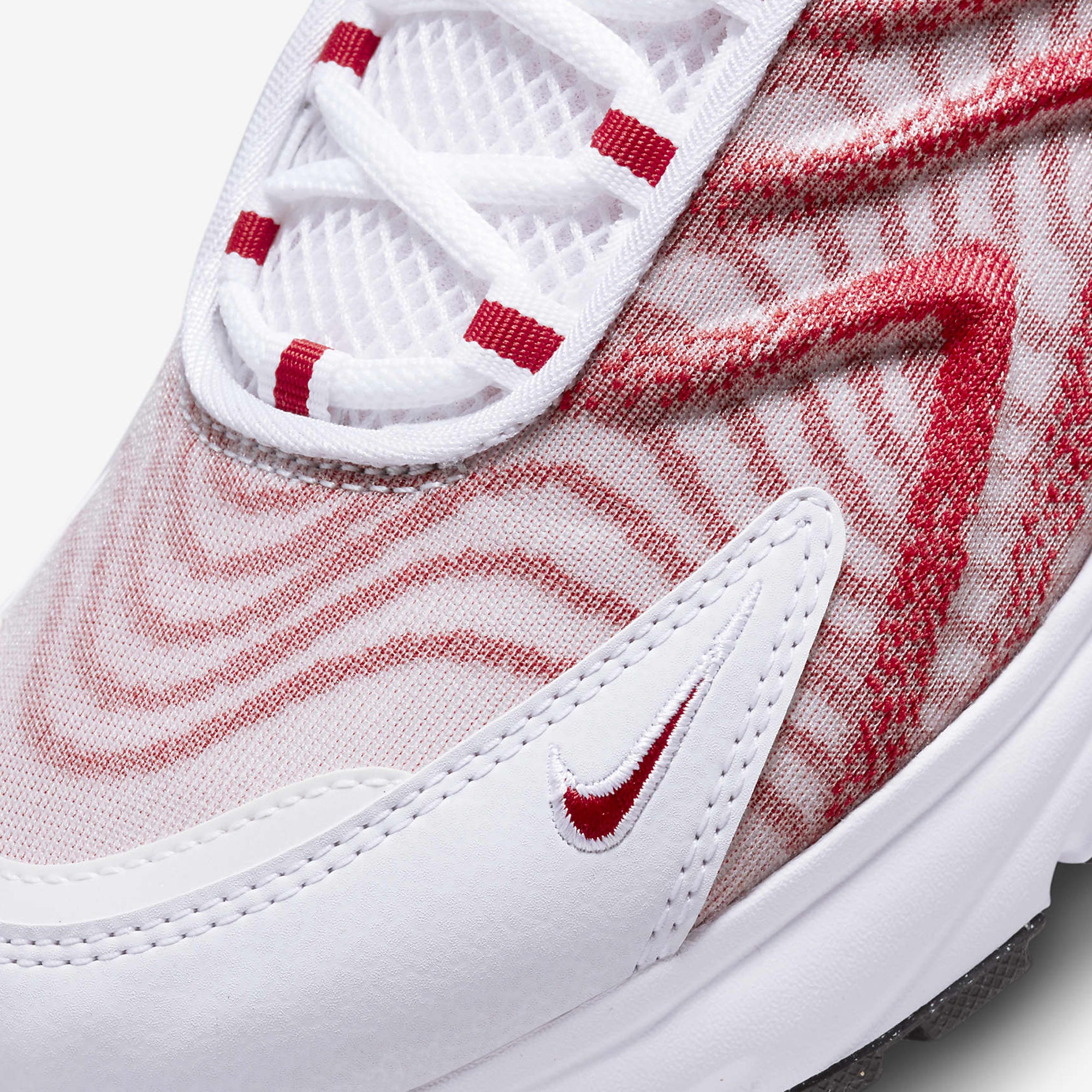 nike air max plus white university red