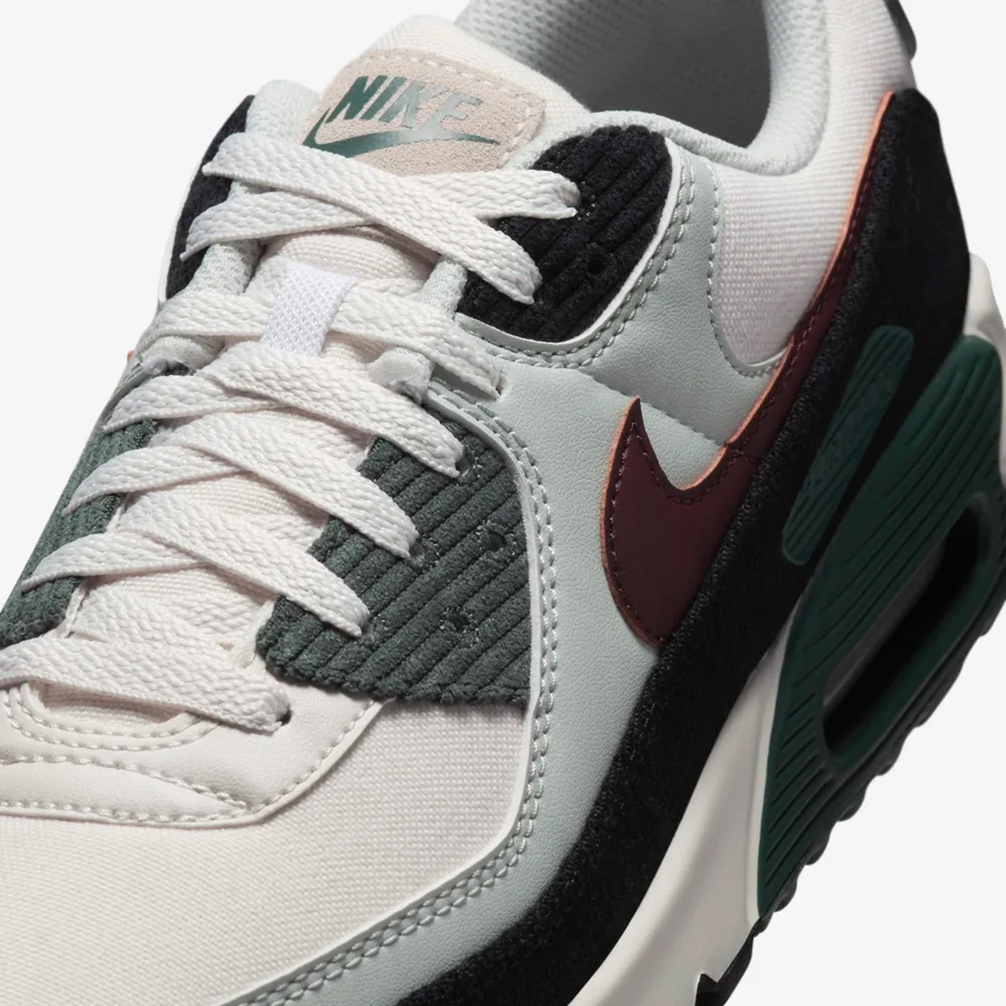 burgundy and grey air max