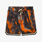 PUMA | LAFRANCÉ HEEM ALL-OVER PRINT 6" SHORTS { ORANGE GLO-AOP