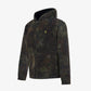 ALMOST GODS | MANDRAKE CAMO NET ZIP HOODIE { BROWN