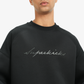 Superkicks | SIGNATURE SWEATSHIRT { MIDNIGHT BLACK