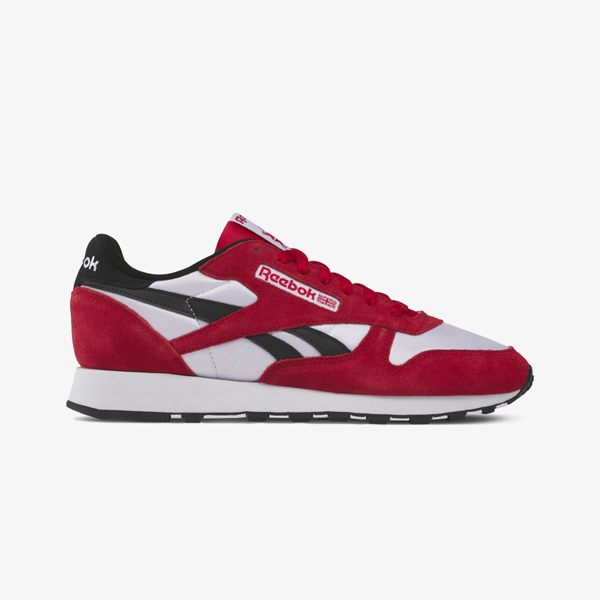Reebok CLASSIC LEATHER RED CARBON BLACK CLOUD WHITE Superkicks