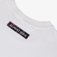 ALMOST GODS | TEMPLAR JACQUARD BOXY TEE { WHITE