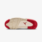 Jordan | AIR JORDAN 4 RETRO { PALE IVORY/SIERRA RED-TOUGH RED
