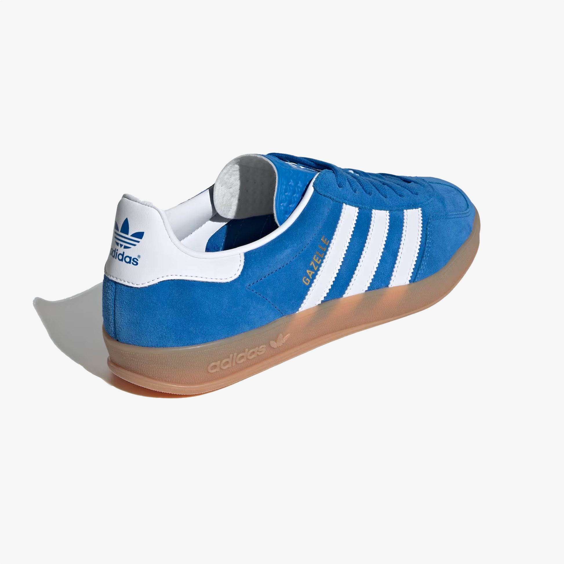 ADIDAS ORIGINALS | GAZELLE INDOOR { BLUE BIRD/CLOUD WHITE/GUM Superkicks ADIDAS ORIGINALS | GAZELLE INDOOR { BLUE BIRD/CLOUD WHITE/GUM Superkicks