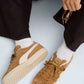 PUMA | SUEDE CHARLES F. STEAD V { HONEY BUTTER-PUMA WHITE