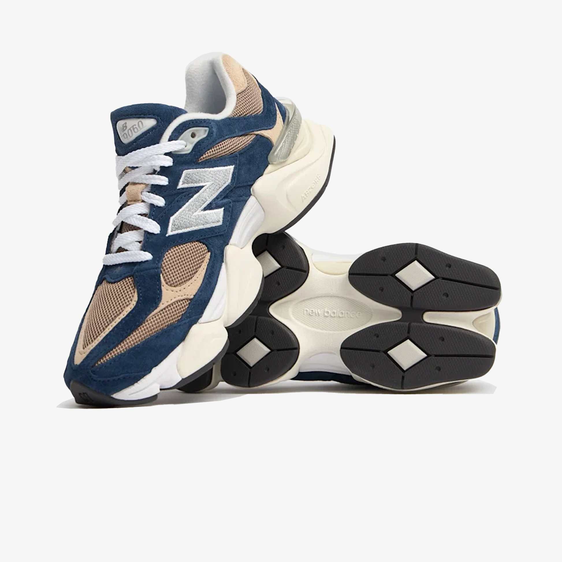 New Balance 9060 NAVY/CREAM - Main Image