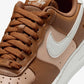 NIKE | AIR FORCE 1 '07 { LT BRITISH TAN/SAIL-HEMP-METALLIC GOLD
