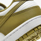Nike | DUNK LOW RETRO  { WHITE/PACIFIC MOSS