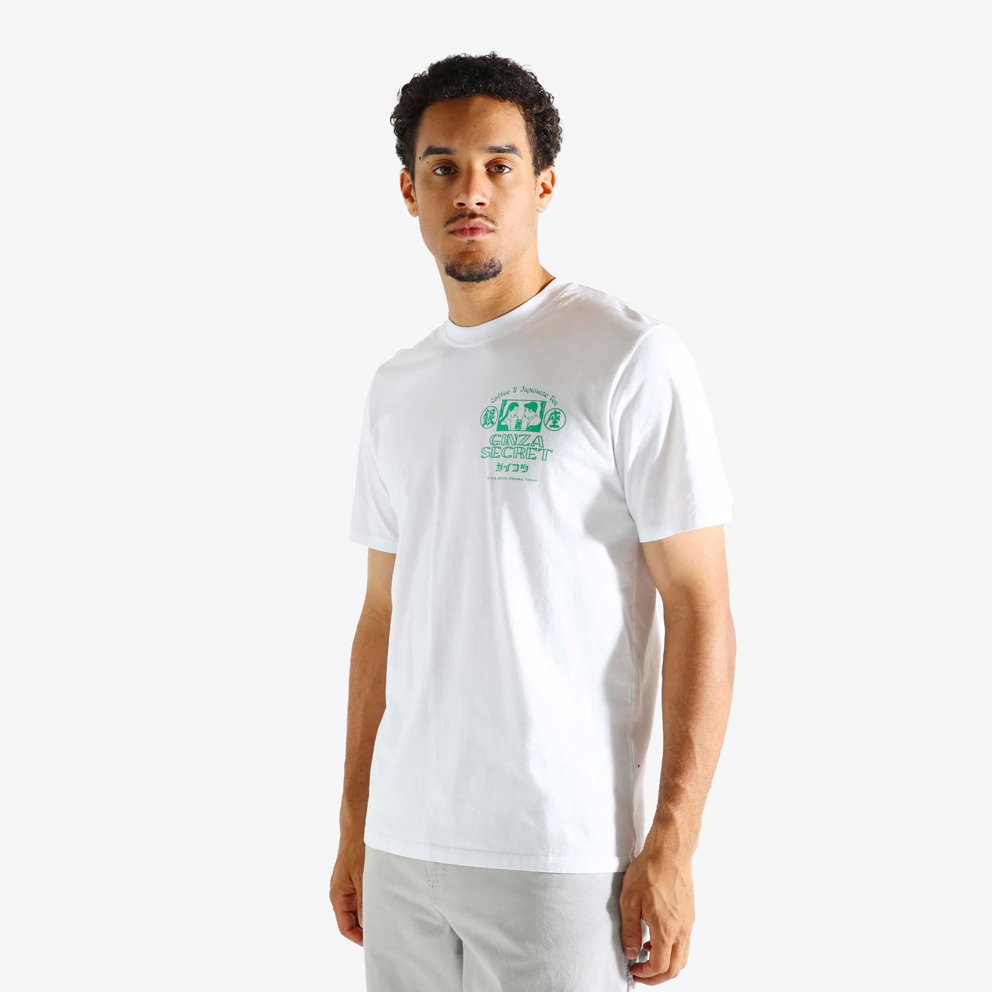 EDWIN | GINZA SECRET T-SHIRT { WHITE – Superkicks