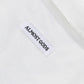 ALMOST GODS | MIRAGE BOXY SHIRT IN SATIN { BLUE/WHITE