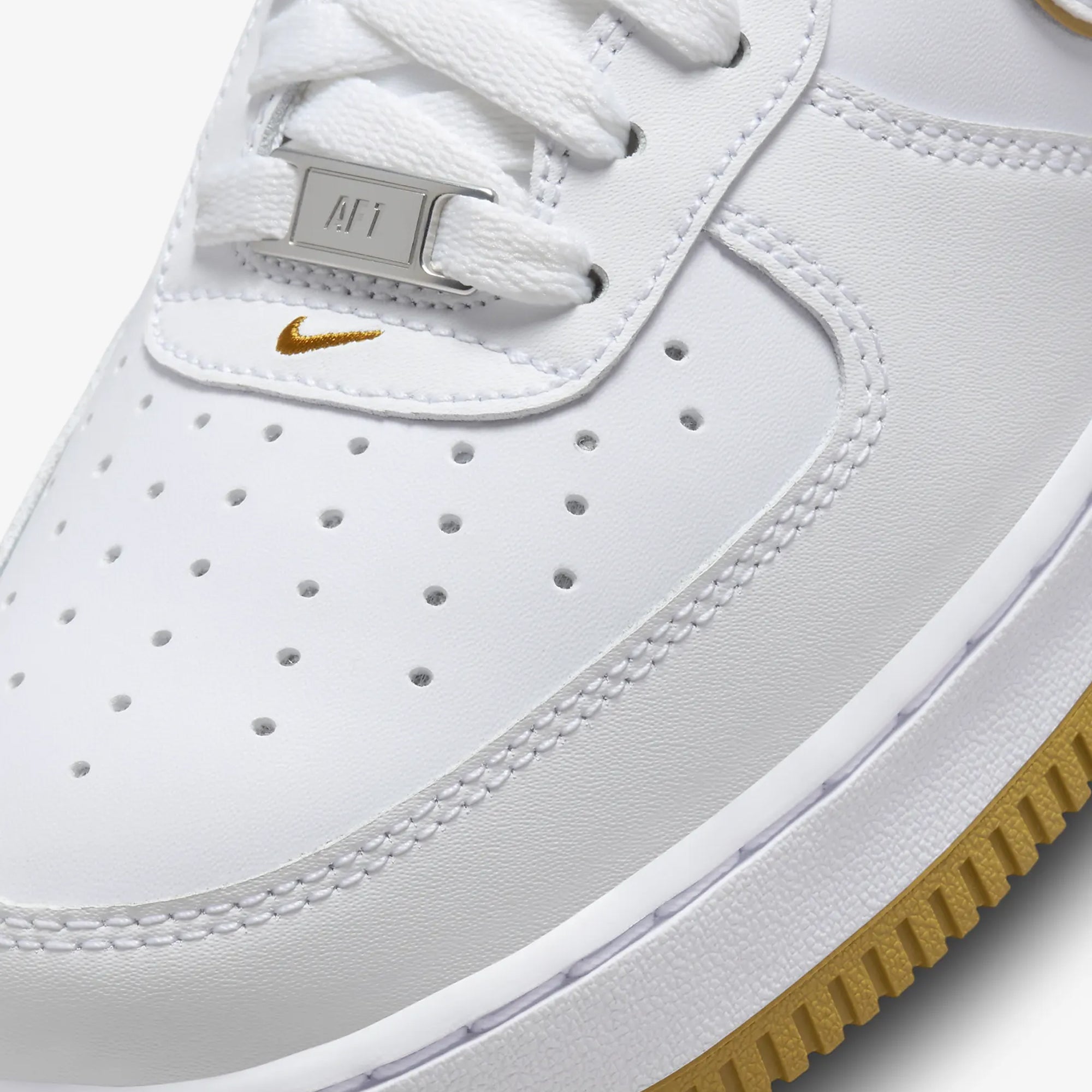 Buy NIKE AIR FORCE 1 '07 'WHITE/WHITE-BRONZINE' – Superkicks