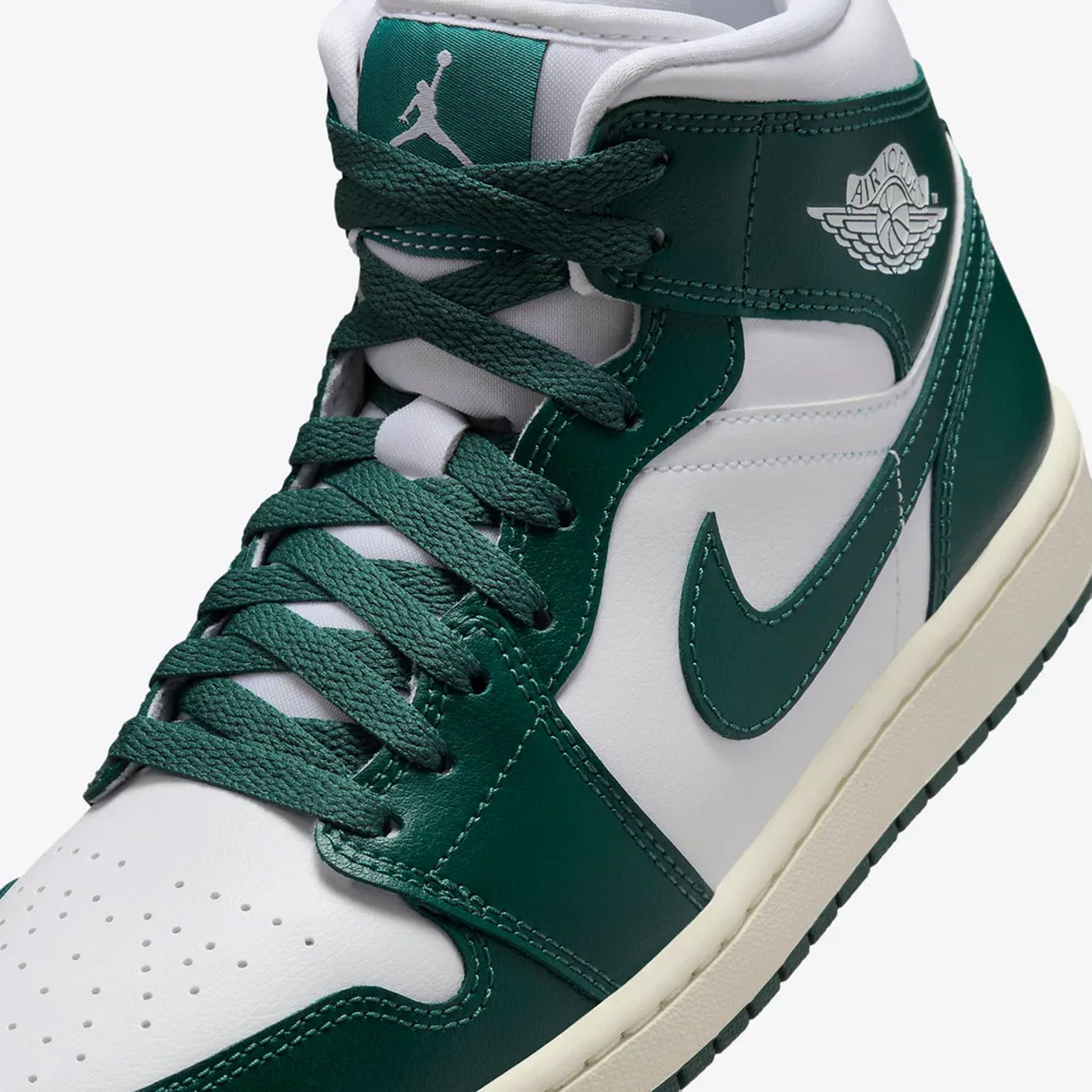 Jordan Green Nike Uptowns JORDAN AIR JORDAN MID WHITE/OXIDIZED