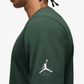 JORDAN | JORDAN AIR T-SHIRT { MIDNIGHT GREEN/SAIL/SAIL
