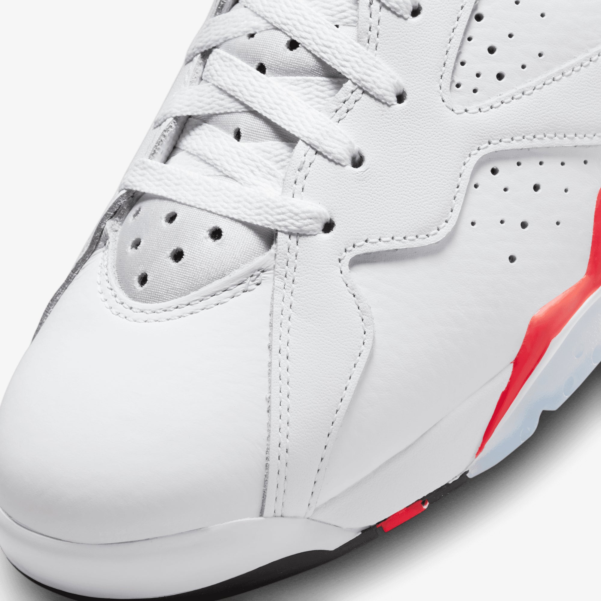 Buy White Infrared Air Jordan 7 Shoes for Men Online | Superkicks