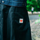 OUR OWN PACE | REALLY WIDE PANTS { BLACK STRIPES