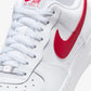Nike | AIR FORCE 1 '07 { WHITE/UNIVERSITY RED