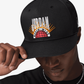 Jordan | ESSENTIALS PRO STRUCTURED FLAT BILL HAT { BLACK/KELLY GREEN/SAIL
