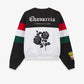 ADIDAS ORIGINALS | x CHAVARRIA FLEECE CREWNECK { BLACK/WHITE