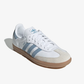 ADIDAS ORIGINALS | SAMBA OG { CLOUD WHITE/ALUMINA/ASH BLUE