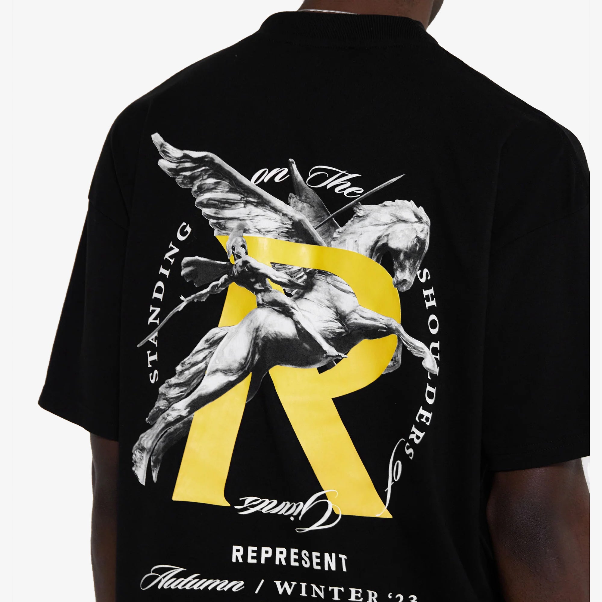 Buy REPRESENT GIANTS T-SHIRT 'JET BLACK' – Superkicks