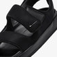 Nike | CALM SANDALS  { BLACK/BLACK-BLACK