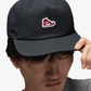 Jordan | STRUCTURED HAT { BLACK