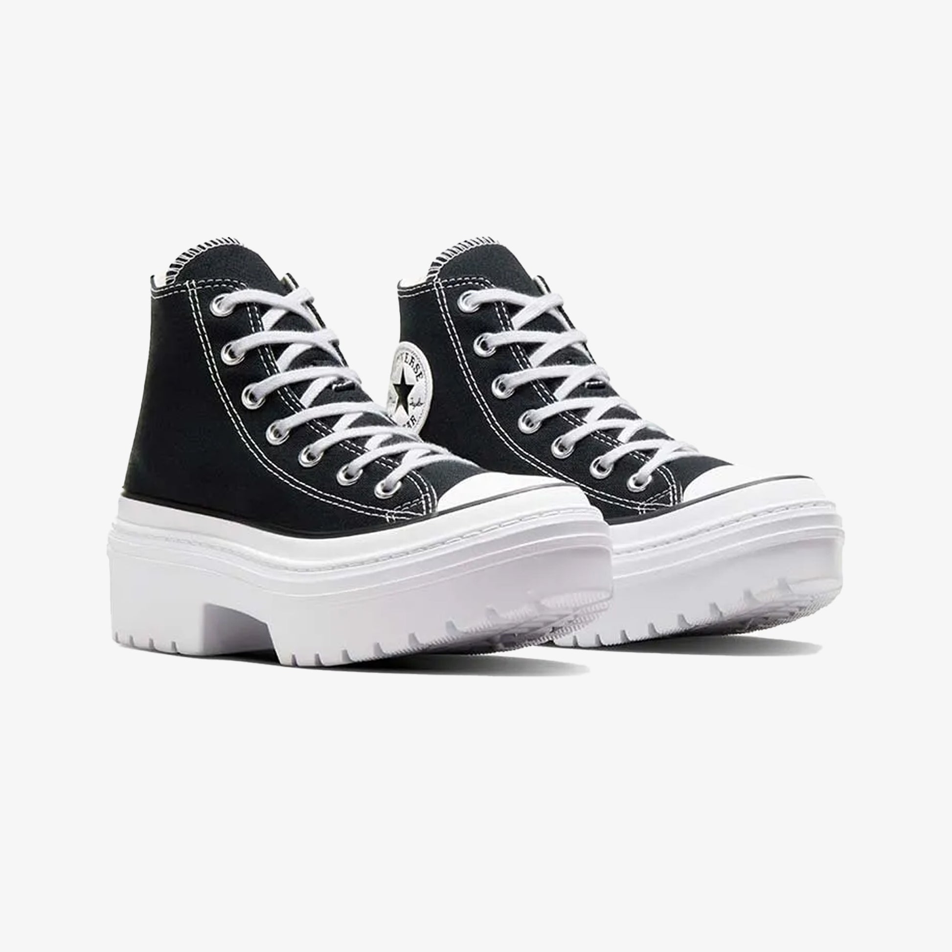 Converse CHUCK TAYLOR ALL STAR LUGGED HEEL PLATFORM BLACK/BLACK/WHITE