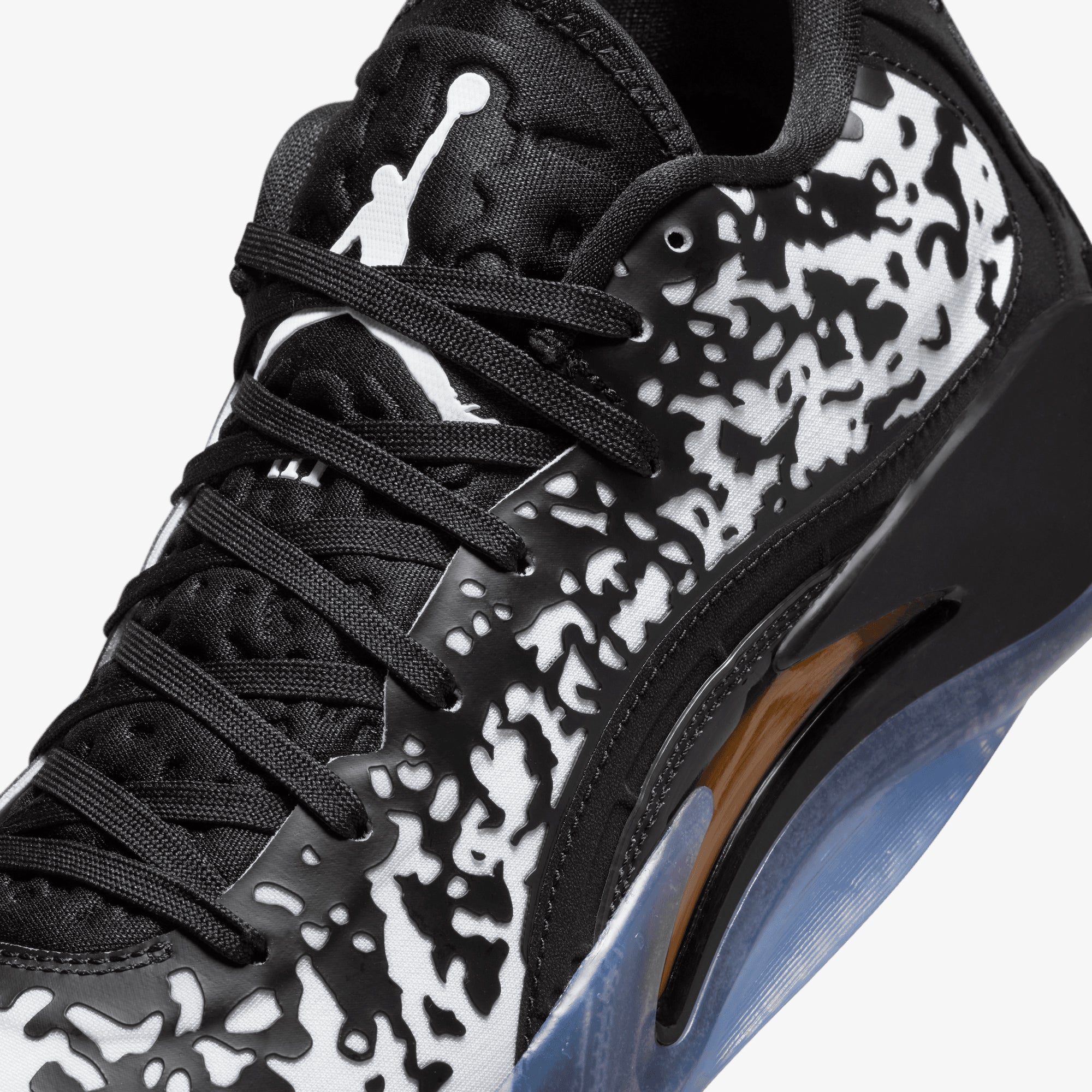 Buy Black, White and Laser Orange Citron Pulse Jordan Zion 3 PF
