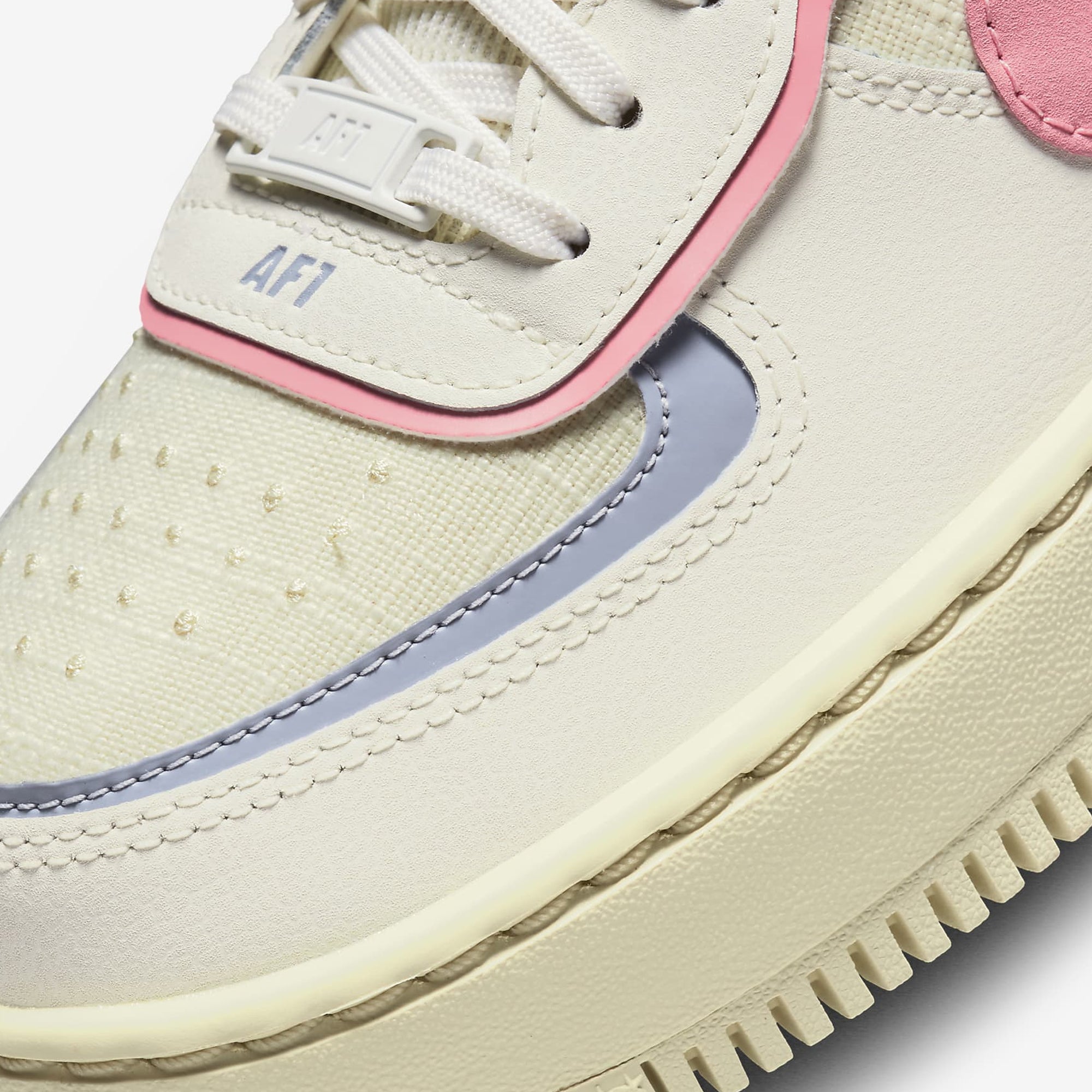 nike air force 1 shadow pink and blue