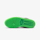 JORDAN | AIR JORDAN 1 LOW SE  { BLACK/BLACK-SCREAM GREEN-DK SMOKE GREY