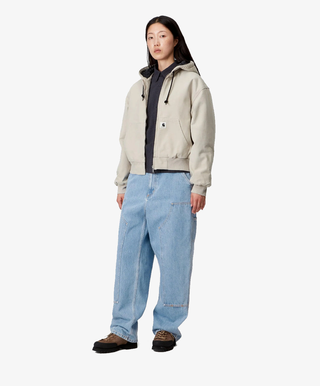 b*n様 Carhartt Double Knee Denim カーハート Carhartt | BRANDON DOUBLE KNEE PANT { BLUE/STONE BLEACHED – Superkicks