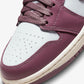 Jordan | AIR JORDAN 1 MID  { PURE PLATINUM/SKY J MAUVE-SAIL