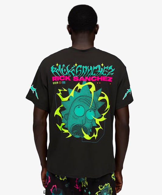 PUMA | x RICK AND MORTY TEE { BLACK