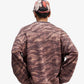 ALMOST GODS | EMBERSTRIPE CAMOUFLAGE BOXY SWEATSHIRT { CLAY