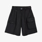 Y-3 | NYLON TWILL SHORTS { BLACK
