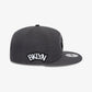 New Era | BROOKLYN NETS NBA SEASONAL INFILL GREY 9FIFTY SNAPBACK CAP  { GREY