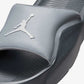 JORDAN | FRANCHISE SLIDE { SMOKE GREY/LT SMOKE GREY-SMOKE GREY