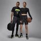 JORDAN | SPORT DRI-FIT PRINTED DIAMOND SHORTS { BLACK/DARK SHADOW/BLACK