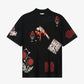F A R A K | THINKING LOUD' BLOCK PRINT TEE { BLACK