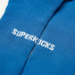 Superkicks | CREW SOCKS  { PURPLE/GREEN/BLUE