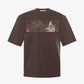 ALMOST GODS | SYSTEM RELAXED TEE { BROWN