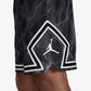 Jordan | DRI-FIT SPORT DIAMOND SHORTS  { BLACK/WHITE/WHITE