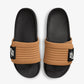 Nike | OFFCOURT ADJUST  { FLAX/SAIL-BLACK