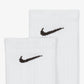 NIKE | EVERYDAY CUSHIONED TRAINING CREW SOCKS { WHITE/BLACK