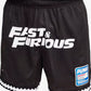 PUMA | x FAST & FURIOUS MESH SHORTS { PUMA BLACK - AOP