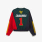 Adidas Originals | CHAVARRIA WATSONVILLE QUARTER ZIP { AURORA IVY/LEGEND INK/BETTER SCARLET