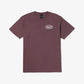 HUF | COUSIN OF DEATH T-SHIRT  { EGGPLANT