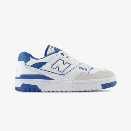 New Balance | BB550 { WHITE/BLUE